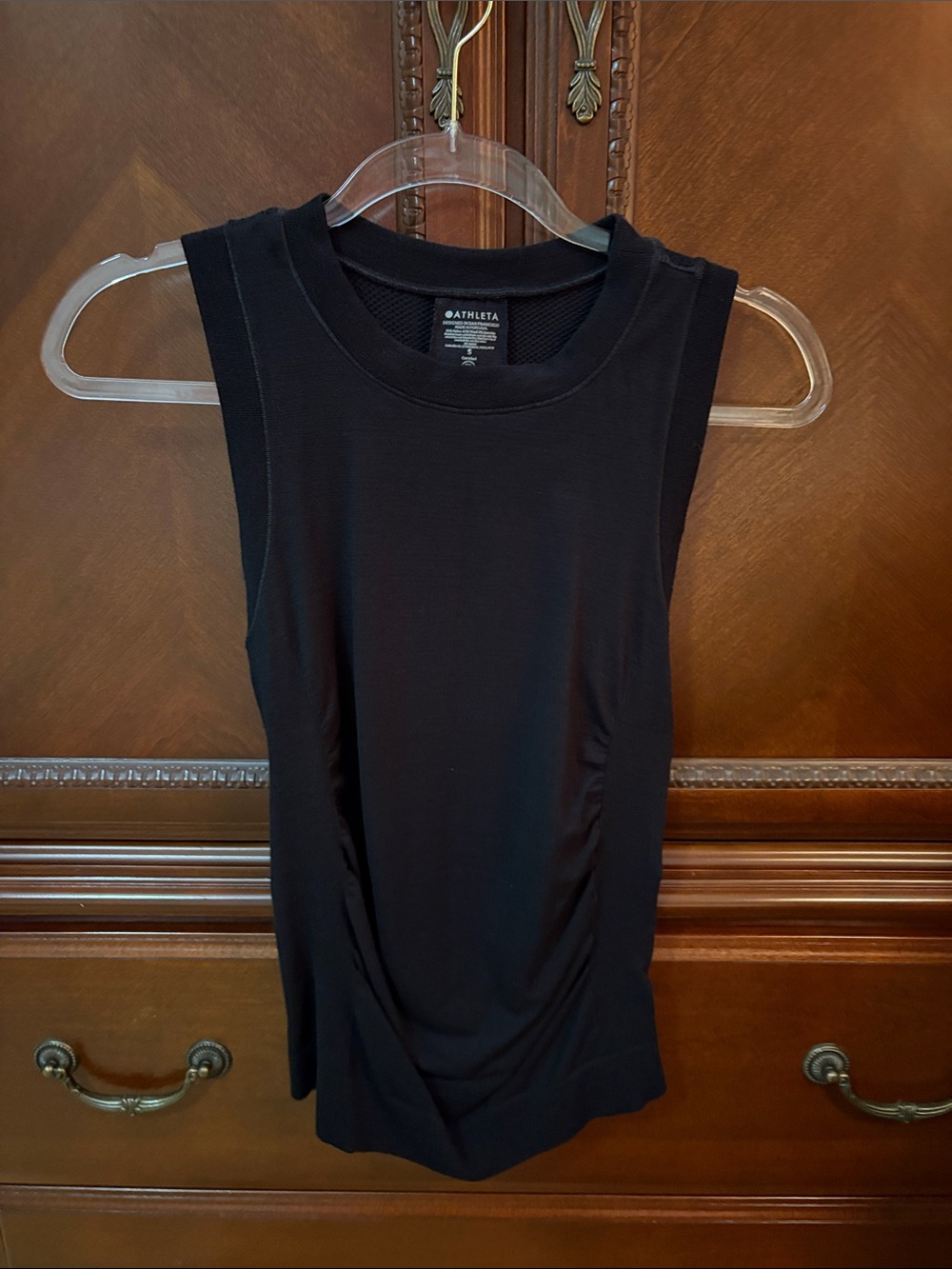 Athleta Black Performance Muscle Tank
